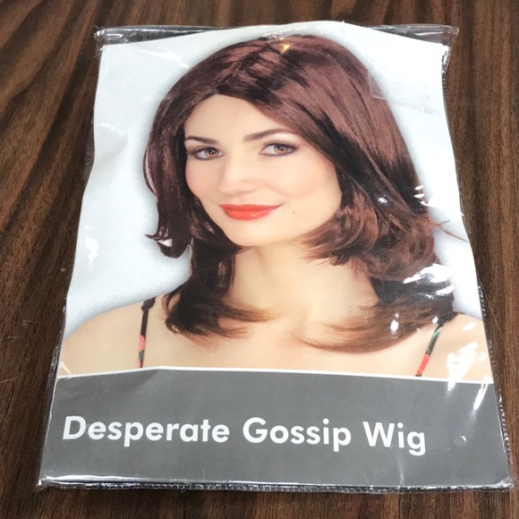 Rubie's Accessories - Layered desperate gossip wig costume hair brown